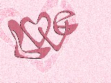 love scritto in rosato